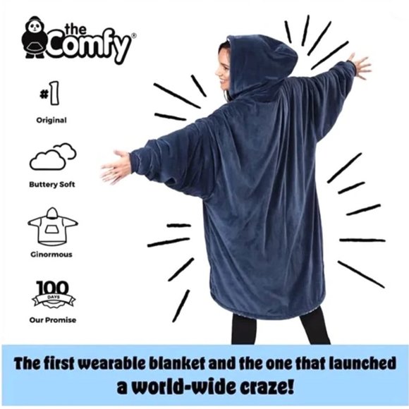 The Comfy Wearable Blanket - Picture 7 of 8